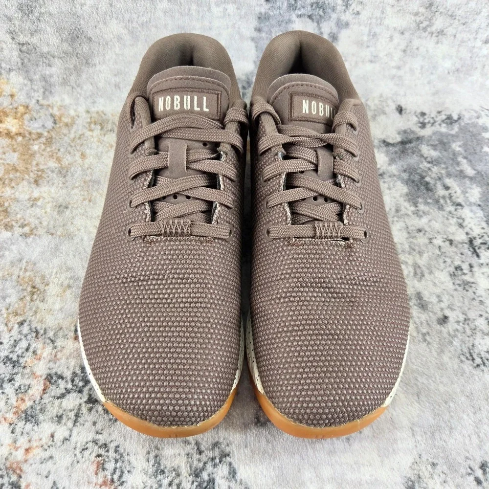 NOBULL Outwork CrossFit Training Shoes Womens 8.5 Brown Athletic Running Gym